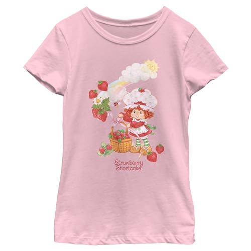 Girl's Strawberry Shortcake Rainbow Basket T-Shirt