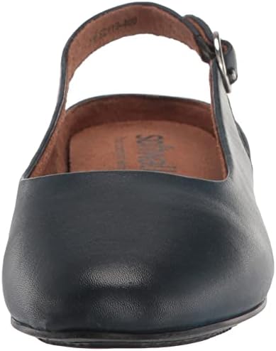 SoftWalk Women's Flats, Navy, 8 Wide | Image 1