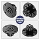 Jumwa 8Pack 4 Pole Speakon Panel Twist Lock Lautsprecher Buchse Rund Panel Jack Montage Kompatibel mit Neutrik Speakon NL4MP, NL4MPR, NL4FC, NL4FX, NLT4X, NL4 Serie, NL2FC, Type7