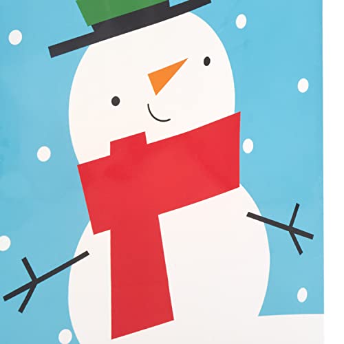 Hallmark Image Arts Assorted Holiday Gift Bag Bundle (16 Bags: 6 Small 5", 6 Medium 8", 2 Large 11", 2 XL 14") Red and Green, Santa, Stripes, Polka Dots, Snowmen, Snowflakes by Hallmark - Image 6