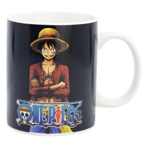 Stor One Piece Heat Change – Taza de café termorreactivo – Cerámica – Luffy