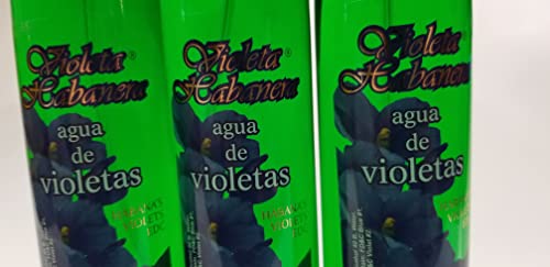 Agua de Violetas Classic Cuban Violet Water 8 oz 3-Pack miniatura 3