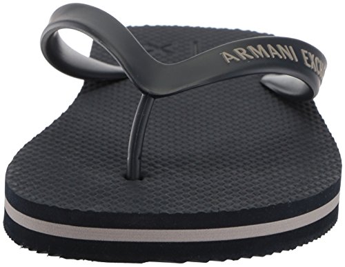 Image of Armani Exchange Men's Solid Flip Flops