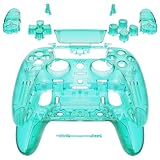 Compatibilidad: juego completo de carcasa de repuesto personalizado con botones solo es compatible con el controlador P S 5 Edge, no es compatible con P S5 y otros controladores. Corte de precisión para funcionar exactamente como la carcasa original