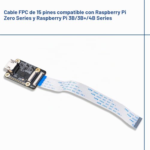 Miniatura 4 de Adaptador Hdmi A Csi-2 Para Raspberry Pi 5, 4b, 3b , 3b , Pi Zero, Y Zero 2 W, Compatible Con Entrada Hdmi A 1080p 30 Fps