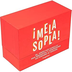 Me la sopla – Juego de Mesa más Divertido y canalla para Adultos, 200 Preguntas y confesiones sin pudores ni tapujos