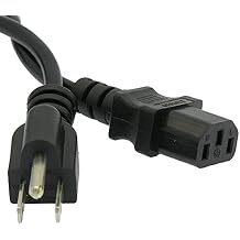 3FT AC Power Cord Cable Compatible with for HP Compaq 8200 Elite USFF Desktop Computer