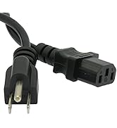 Amazon.com: DIGITMON 12FT Premium Replacement AC Power Cord