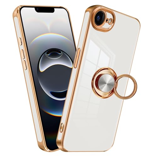 Amazon.co.jp: MiaoKeDa 対応iPhone17e / 16e ケース リング 耐衝撃 い
