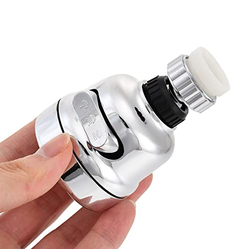 Rotating Faucet Sprayer Attachment, 360 Degree Adjustable Faucet Aerator Accessories, Shower Head Faucet Bubbler Water Filter Saving Extend Nozzle, Splash-Proof Kitchen Sink Tap Head 2 Pcs #TOP4
