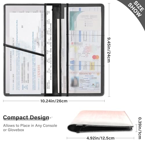 Organizador de automóvil color degradado miniatura 3