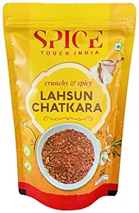 LAHSUN CHATKARA Dry & Crunchy Garlic Chutney/Lahsun Ka Sukha Masala (PACK OF 1)
