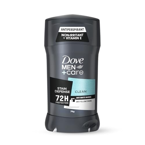 Dove Men+Care Antiperspirant Deodorant Stick Stain Defense Anti-White Marks & Yellow Stains 76g