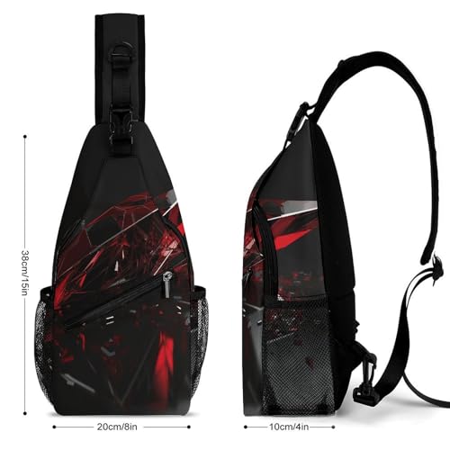 Mochila cruzada deportiva para viaje y senderismo miniatura 2