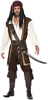 Smiffys High Seas Pirate Costume - L - Size 42"-44"