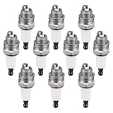 BDFHYK 5574 universal Spark Plugs Compatible with Universal engine for garden machines, lawn mowers, trimmers, etc. Replacement for BPMR8Y Set of 10
