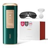 IPL Hair Removal, Ulike Air 2 Patented Sapphire Ice Cooling Technology Hair Removal Device for Truely Painless Hair Removal, from Face to Toes IPL Hair Remover for Women, Dark Green