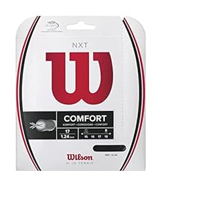 Wilson NXT Comfort 17 Tennissaite Schwarz