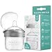 4 Ounce Original Mason Bottle: The Glass Baby Bottle Made with Mason Jars, Comes with Slow Flow Nipple, Made in The USA