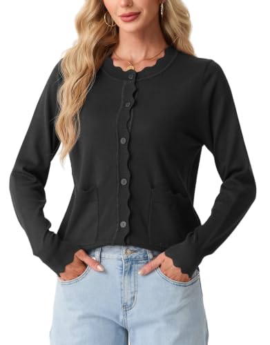 GRECERELLE Womens Knit Fall Cardigan Sweaters - image 4