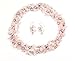 HinsonGayle 'Sofia' 2-Strand Pink Freshwater Cultured Pearl & Rose Quartz Necklace & Dangle Earrings-40 in length