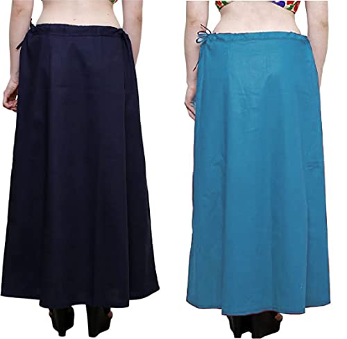 Image of Plus Size Cotton Petticoat for Women Combo (Size S to 6XL)