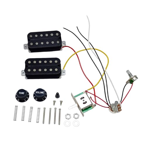 Kit micros guitare électrique HH set humbucker précâblé avec micro simple bobinage de rechange