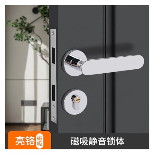 Serrure de porte intérieure moderne avec poignée magnétique B7 2006