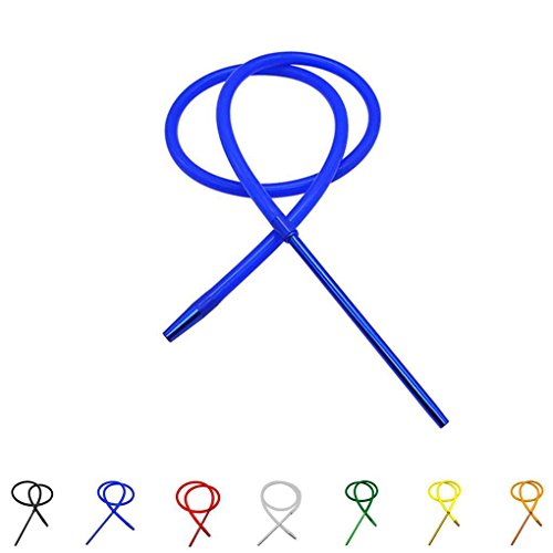 1.8M Shisha-Shisha-Schlauch mit Aluminiumschaft-Silikonschlauch Shisha-Shisha-Schlauch Moderne Pfeife (green) – Bild 6