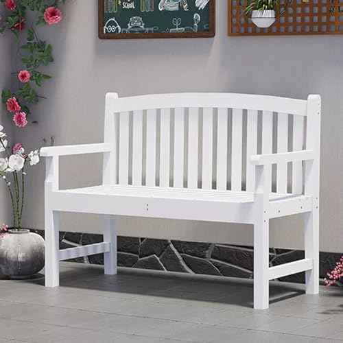 Siège en bois solide et dossier mortise tenon mobilier outdoor de patio