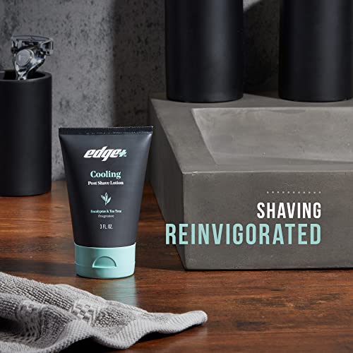 Edge+ Cooling Post Shave Lotion with Eucalyptus & Tea Tree, 3 Oz - Thumbnail 7