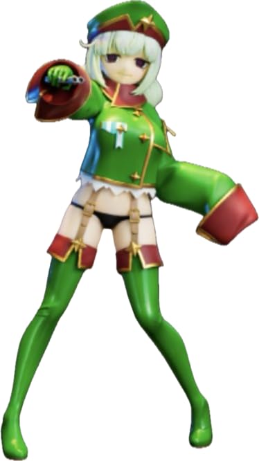 Leopard Magical Girl Vivit Anime Figure PVC 7.5in Painted Collectible