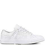 converse ballet lace grau Low Top Design Converse Damen Cons One Star Peached Wash OX Sneaker, Silber Pure Platinum 082, 40 EU