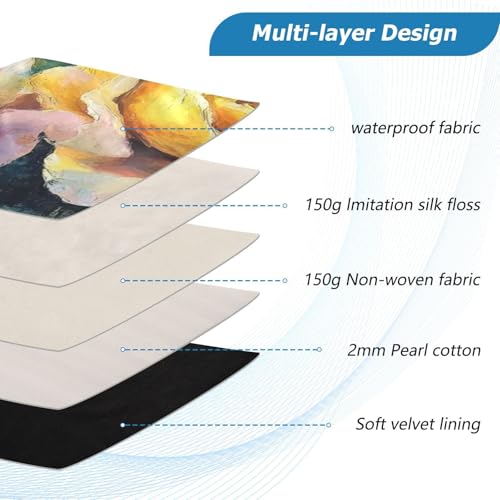 Funda para laptop 13 pulgadas con diseño floral miniatura 4