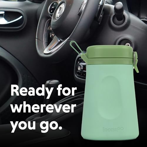LoonaGo Portable Urinal for Women - Leakproof Pee Bottle for Travel - Stylish Green - Image 5