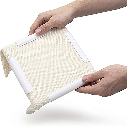 Marco de clip de bordado de plástico rectangular para labor de punto de aguja 5