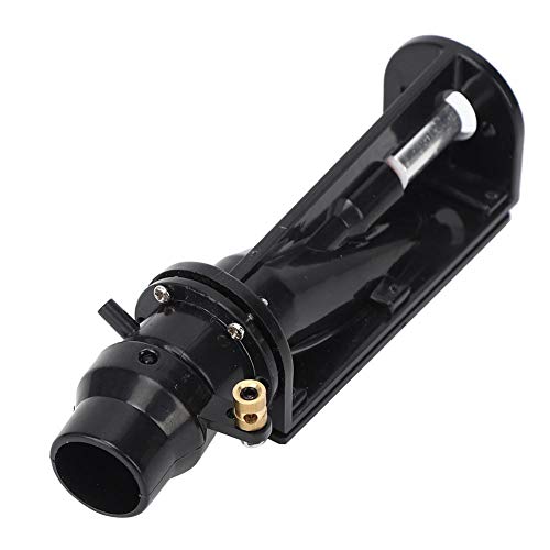 Jarchii RC Water Jet, Portable RC Boat Water Jet, Wireless ABS 6-12V 2040-2445 Brushless Motors 380-390 Brush Motors(Black)