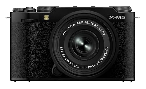 Fujifilm X-M5 Mirrorless Camera Body, w/ XC15-45mmF3.5-5.6 OIS PZ Lens Kit, Black by Fujifilm - Image 5