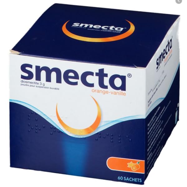 FEDOLOY SMECTA Acute & Chronic Diarrhoea Adult & Children 60 sachets - Natural Medication Instant Relief