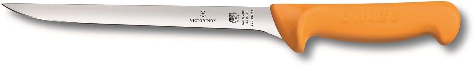 Victorinox Flexible Fish Fillet Knife, Yellow, Medium, 20 cm