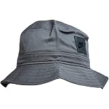Nike Unisex Bucket Hat Sportswear, Iron Grey, CK5324-068, S/M