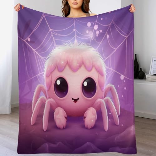 Jeté De Canapé Résistant Araignée | Couverture Chaude Polaire 130x150 - 2