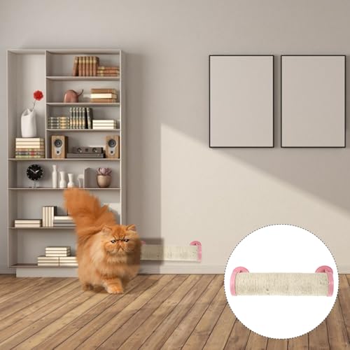 Poste rascador para gatos de sisal y plástico, mediano miniatura 6