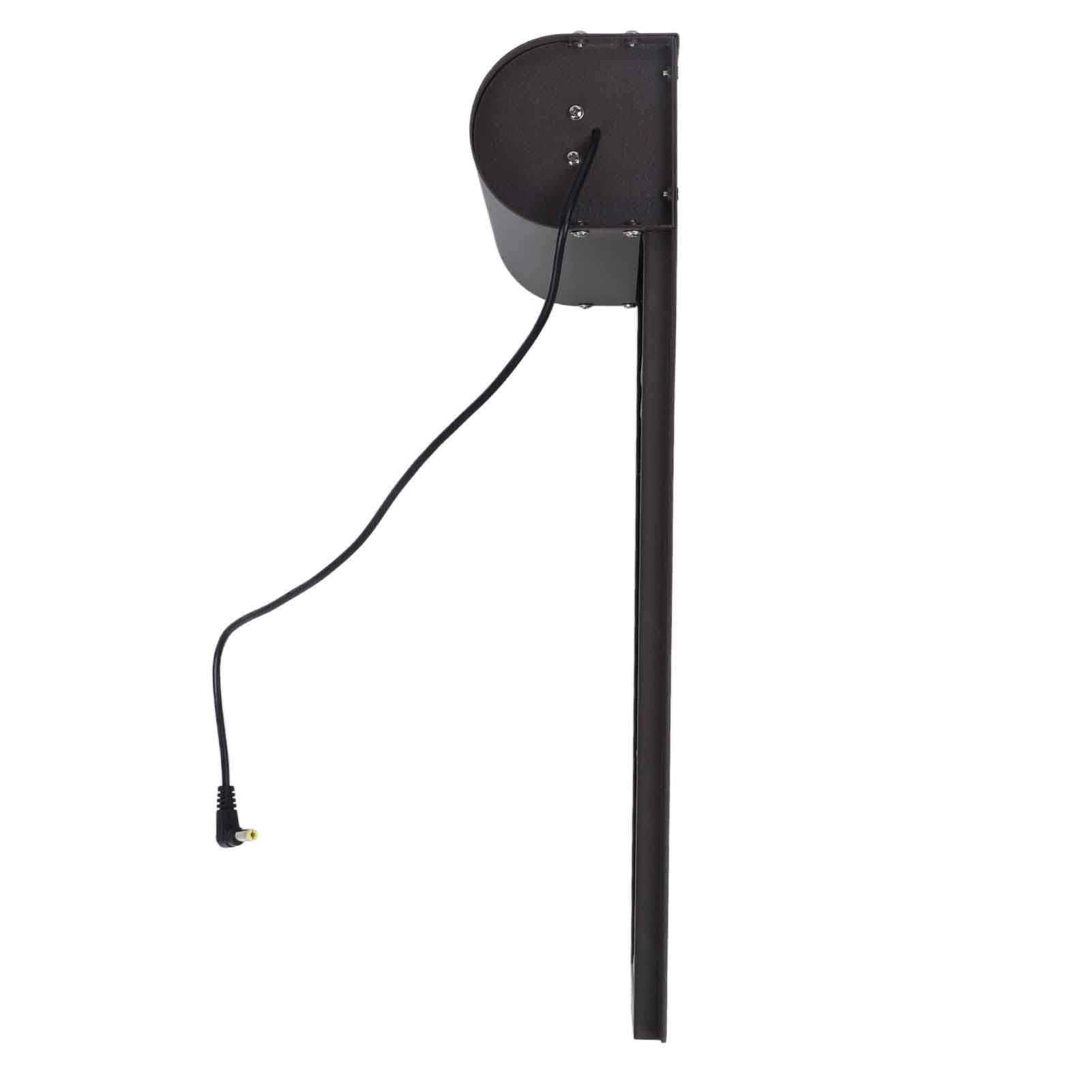 Puerta automática de gallinero, diseño de metal duradero con temporizador, se abre y cierra automáticamente para aves de corral, marrón, tamaño 37 x 24,7 cm