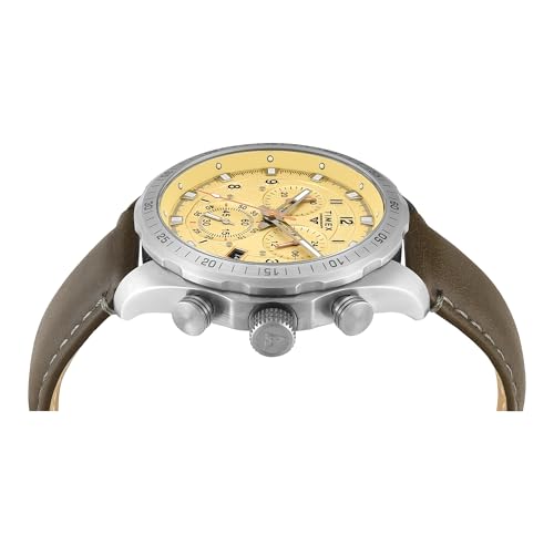 Image of TIMEX Vector Analog Watch for Men with Round Dial & Water Resistant Man's Wrist Watches