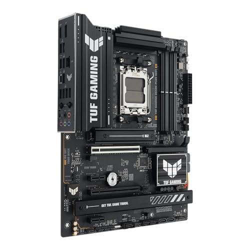 TUF Gaming B650E-PLUS Scheda madre WiFi AMD B650 ATX, 12+2+1 80A DrMOS Power Stages, DDR5, PCIe 5.0 Ready, 3X M.2, Wi-Fi 6E, 2.5Gb LAN, DisplayPort, HDMI™, USB Type-C, BIOS Flashback, Aura Sync - Scheda madre - Immagine 2