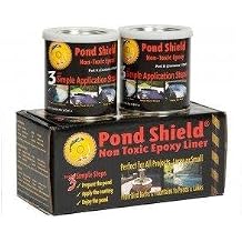 Pond Armor SKU-BLACK-3GA Non-Toxic Pond Shield Epoxy Paint, 3-Quart, Black