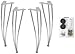 Dorel Home Products Metal Legs For Bentwood Round Table