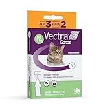 Ceva - Vectra Antipulgas para Gatos até 10kg - 3 Pipetas de 1,0mL - Leve 3 Pague 2 Pipetas