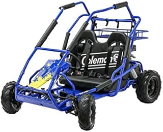 Coleman Powersports Off Road Go Kart, Gas Powered, 196cc/6.5hp, Blue (KT196-BL)